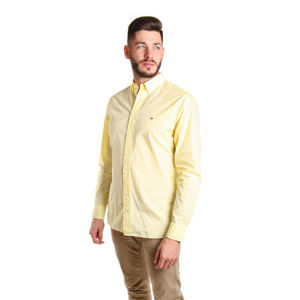 Tommy Hilfiger pánská žlutá košile Garment - L (716)